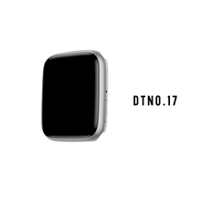 DTNO.17蓝牙通话AI语音助手息屏表盘闹钟心率血压监测NFC智能手表