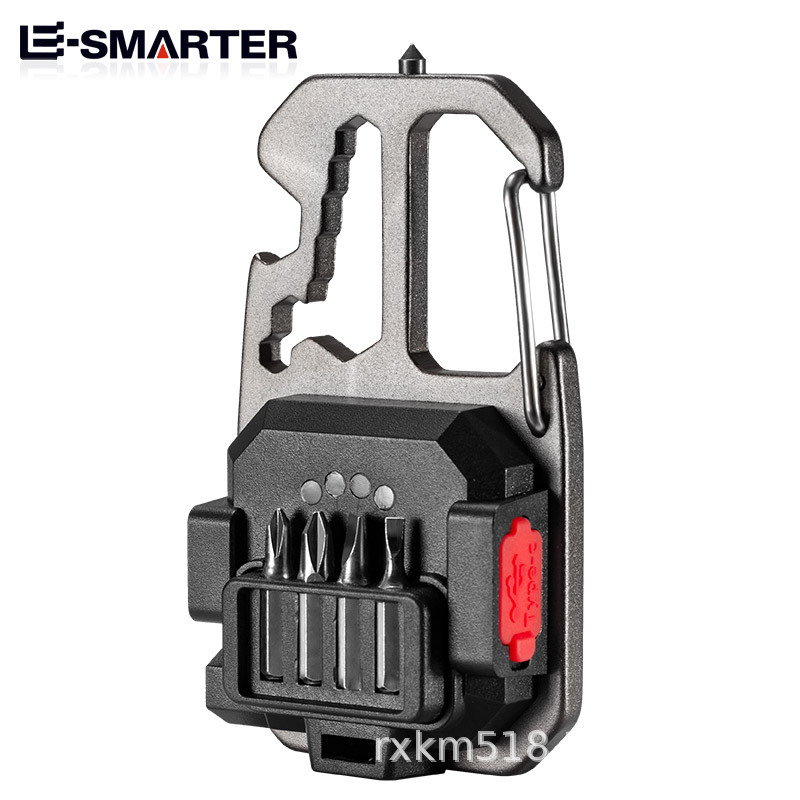 Éxito de ventas transfronterizo: linterna LED mini ultracompacta para llavero: linterna portátil ligera de alta intensidad