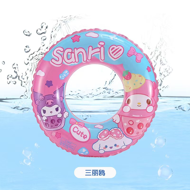 Personaje de dibujos animados anillo de natación niña de verano lindo anillo de natación axila gruesa anillo salvavidas natación flotante image 15