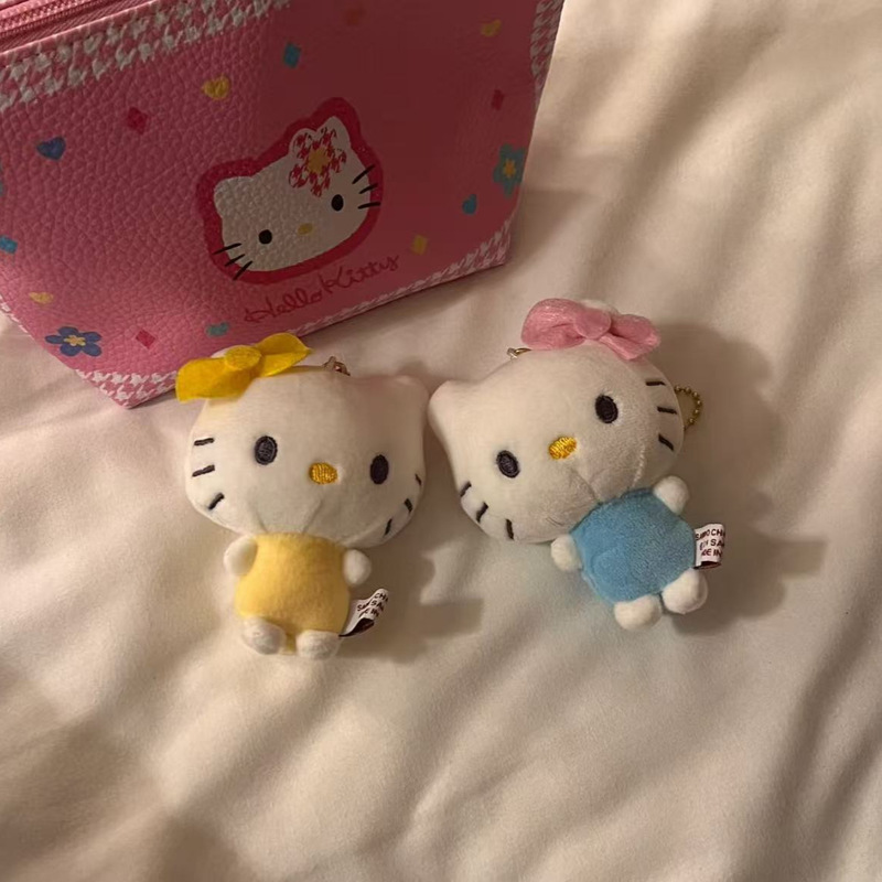 小红书三丽鸥贴脸磁吸情侣娃娃Hello Kitty和好闺蜜一起包包挂件|undefined
