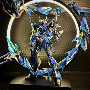 摩动核敖丙盲盒三国魔动核男孩拼装玩具高达关羽青龙手办吕布机甲-阿里巴巴