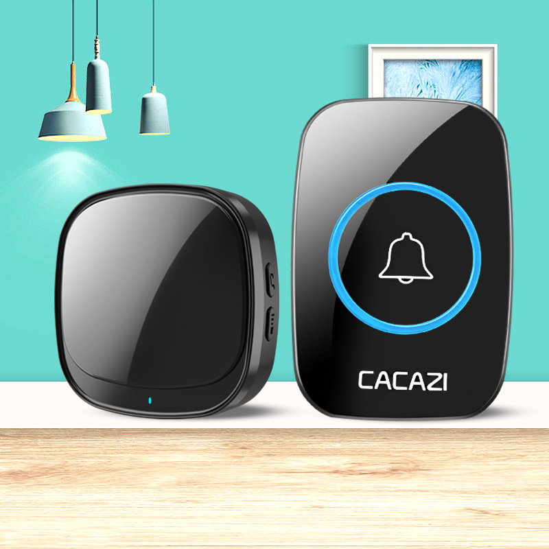 USB门铃远距离门铃无线家用智能遥控电子音乐门玲穿墙叮咚机门铃