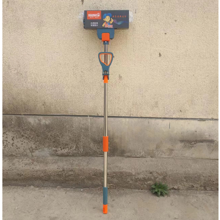 27 # Roller Mop, Household Sponge Mop, Hand-Washable Mop, Household Daily Necessities Floor Collodion Mop