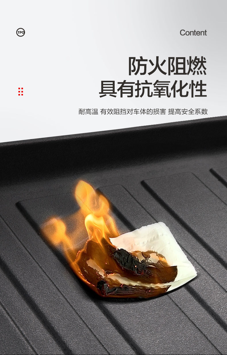 Suitable for Volkswagen Lingdu L Trunk Mat Modification Accessories Car Interior Decoration Supplies Car Accessories Tpe Rear Trunk Mat