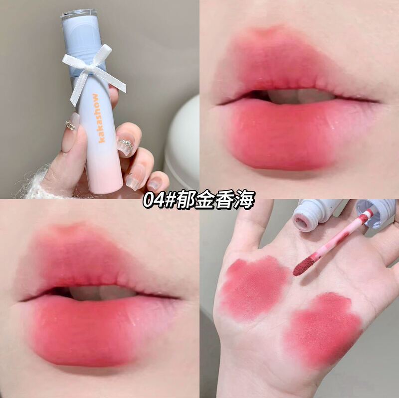 kakashow丝绒哑光唇釉伪素颜口红唇泥彩丝滑细腻上嘴显色自然C508|undefined