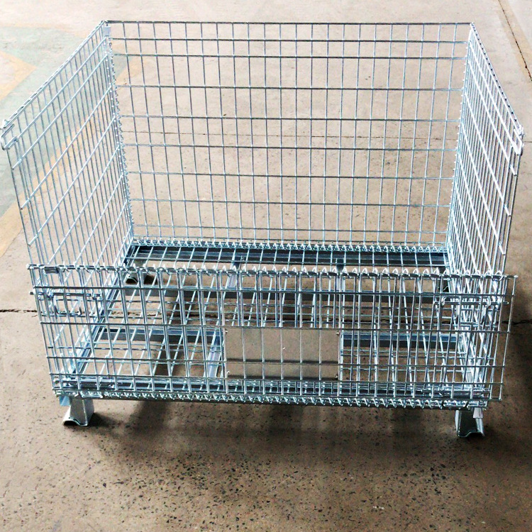 仓储笼折叠便携 方便灵活调整仓库布局 大幅提升空间利用率