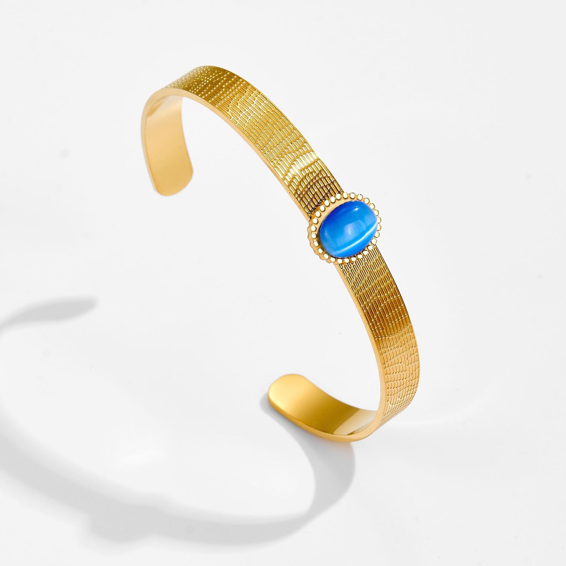 Diseño de color nicho pulsera de moda ligera de lujo nuevo simple viaje transfronterizo nuevo no desvanecerse pulsera de sensación alta