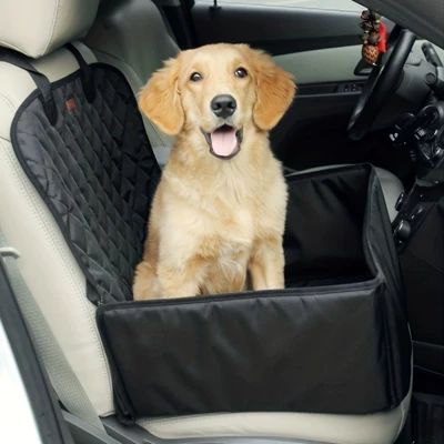 Cross-border exclusive pet car seat Seat cushion, seat cover - passenger-side-with-zipper