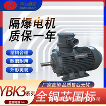 华力电机YBK3系列煤矿井下用隔爆型三相异步电动机高防爆0.75kw