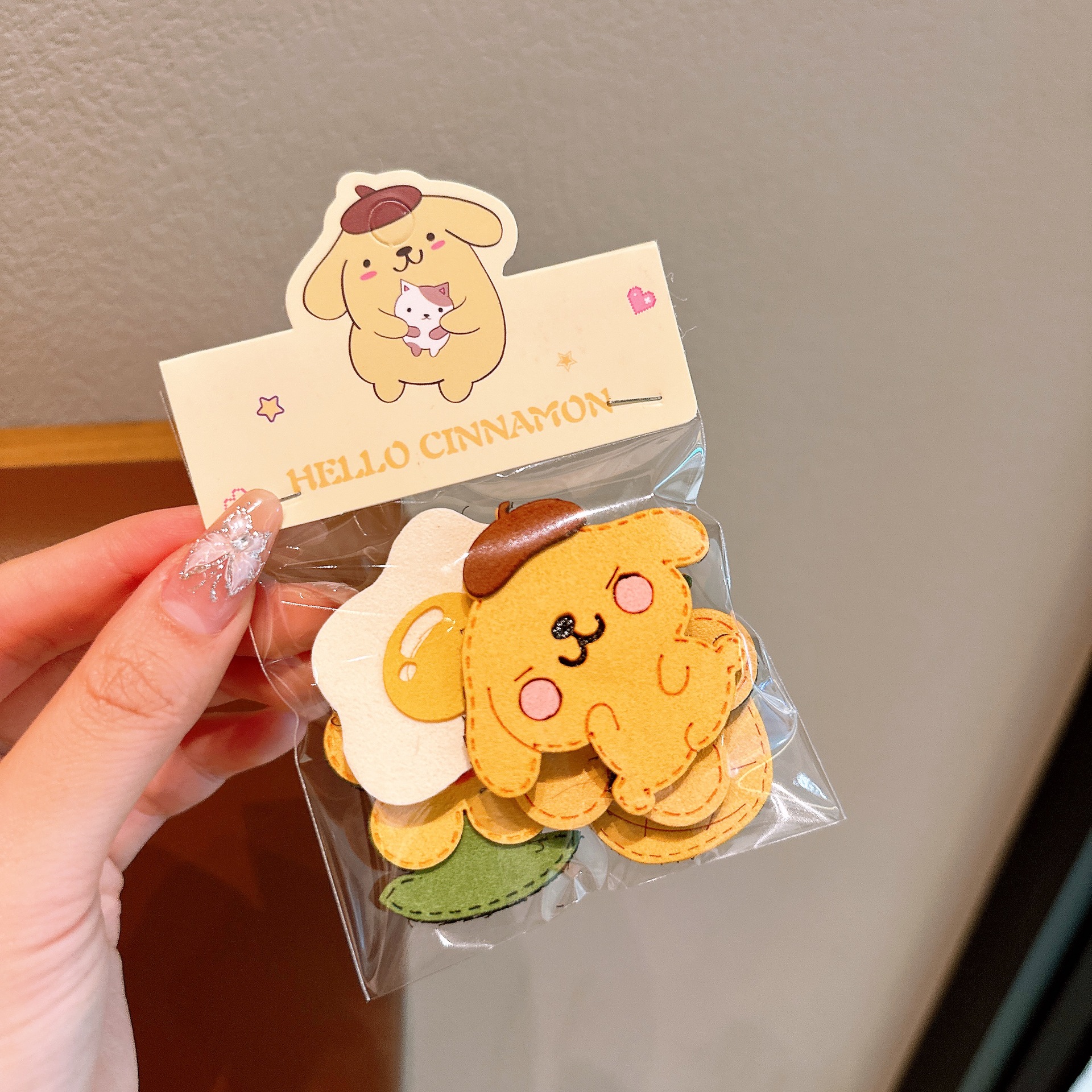 Niños nuevos velcro de dibujos animados para chicas pequeñas pegatinas de cabello para bebés de niñas pequeñas publicaciones de joyas de cabello para niñas Sanliogou