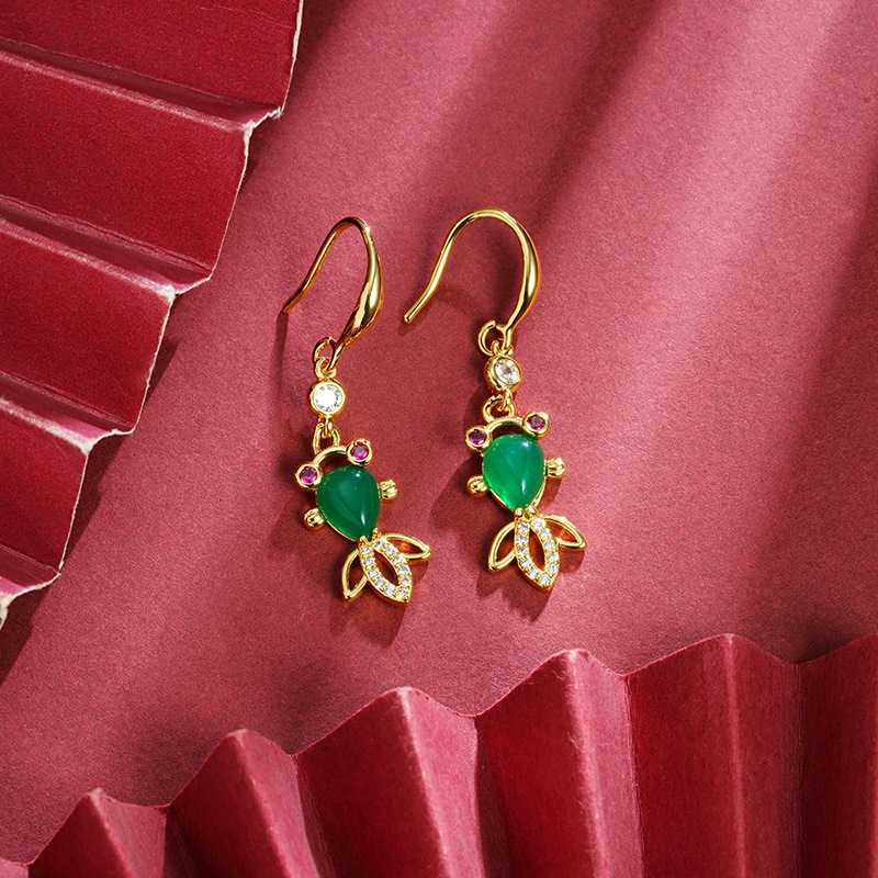 Pendientes de carpa pequeña E2914