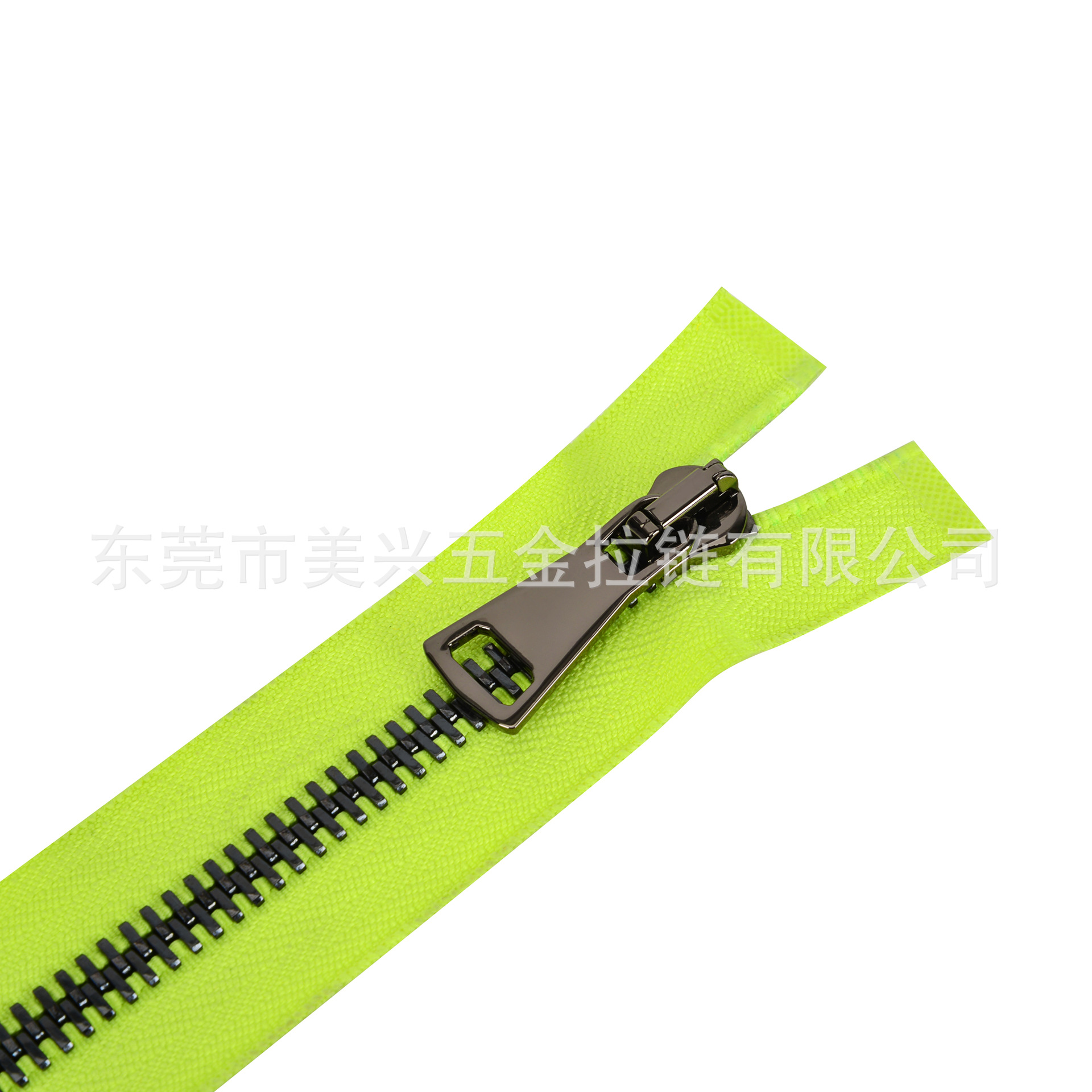 10#普通牙双开尾枪色 金属拉链 厂家批发普通牙金属铜拉链 拉链