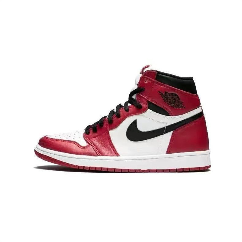 AJ1 ハイトップバスケットボールシューズカジュアルスニーカースポーツシューズ aj 男女兼用シューズ aj インバーカー煙灰パンダ黒と白の黒曜石|undefined