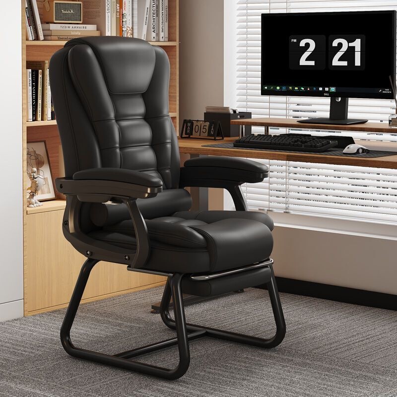 Computer Chair, Comfortable Long-Sitting Office Chair, Chair with Backrest, Home Use Super Soft Seat, Gaming Chair, Dormitory Computer Chair