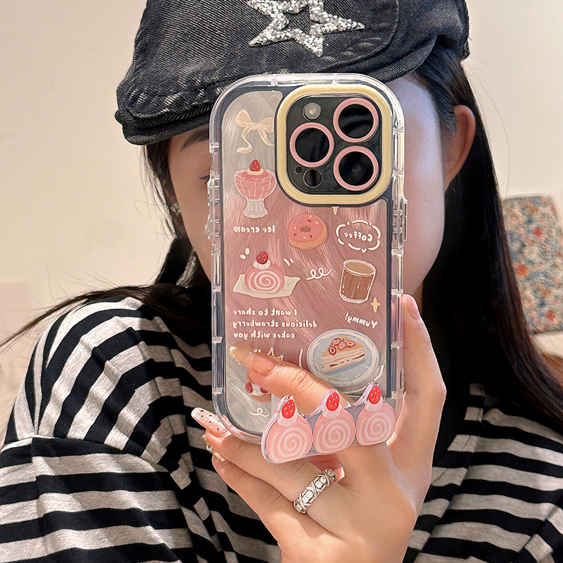 Donuts for millet 14 mobile phone case 13 women 12/11/10 silicone red rice k70 summer k60 soft k40