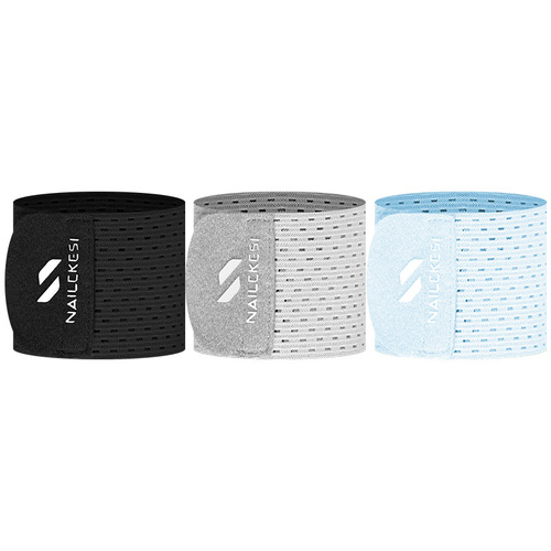 Wholesale thin Japanese wristbands breathable compression sprain protection women's badminton tennis sports wristbands men's thin summer