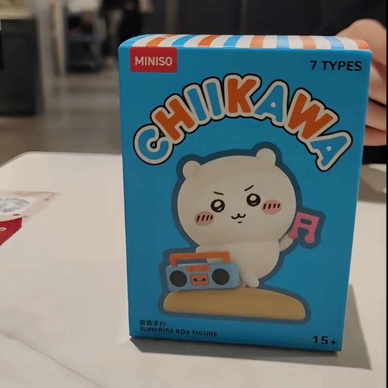 Фигурка-слепой бокс Chiikawa Summer Momo Tea Series, коллекционная случайная фигурка 1 шт.