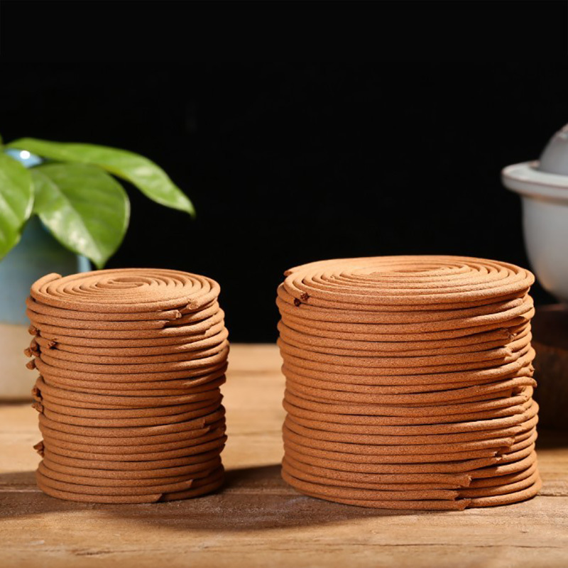 厂家直供老山檀盘香家用檀香2/4H沉香熏香供佛香艾草药香崖柏花香