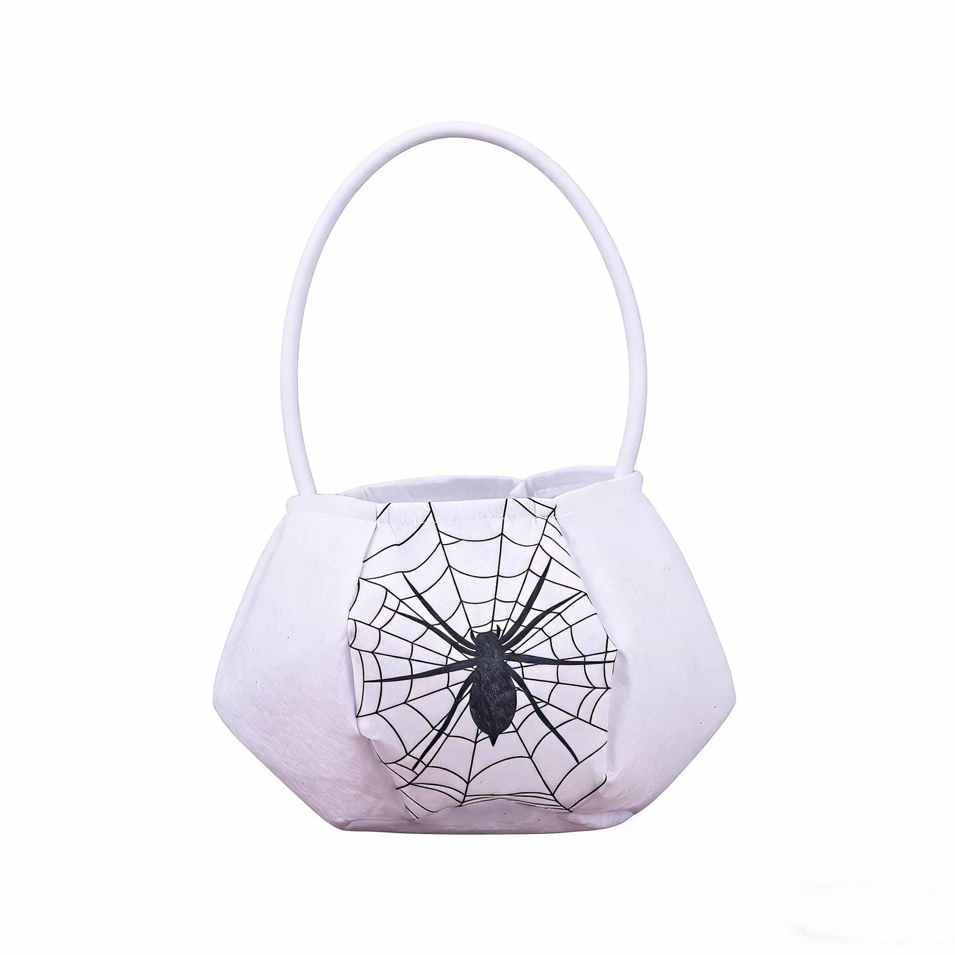 Bolsa de dulces de Halloween portátil bolsas de calabaza tridimensionales para niños regalos props de fiesta de fantasmas brujas transfronterizas props de fiesta de fantasmas