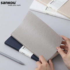 Moleskine同モデルのソフトレザーストラップ本a 5ノート横線企業はロゴビジネスプレゼントの現物を追加します。