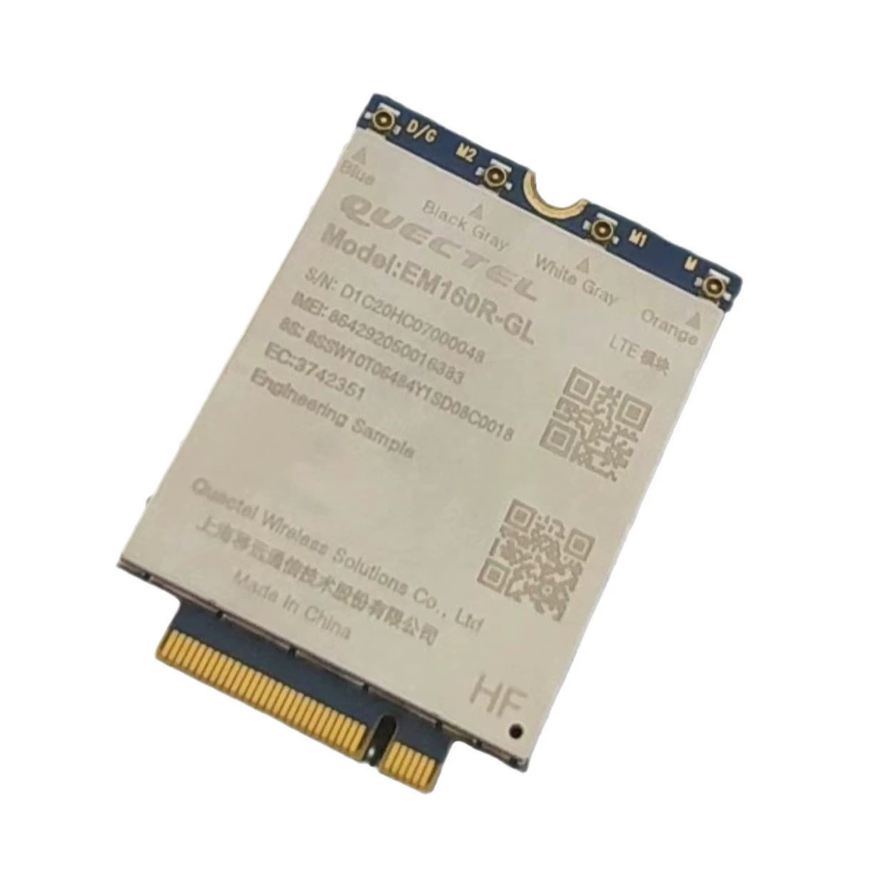 移远 EM160RGLAU-M21-SGADA M.2 Cat 16 module 4G module dealing