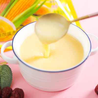 厂家批发玉米糊4袋组合早餐冲饮东北玉米营养粉早餐粥食品可代发