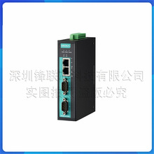 NPort5250A MOXA 2口串口设备服务器 RS422/RS485/RS232 全新