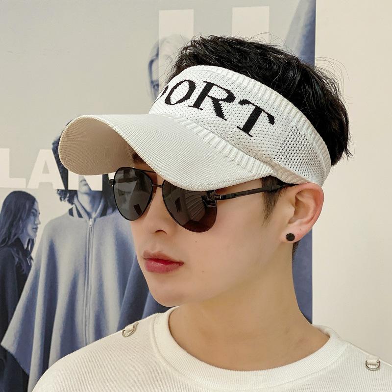 Hat female summer empty top hat Korean version of the new sunscreen hat sports sunscreen cap outdoor baseball cap wholesale