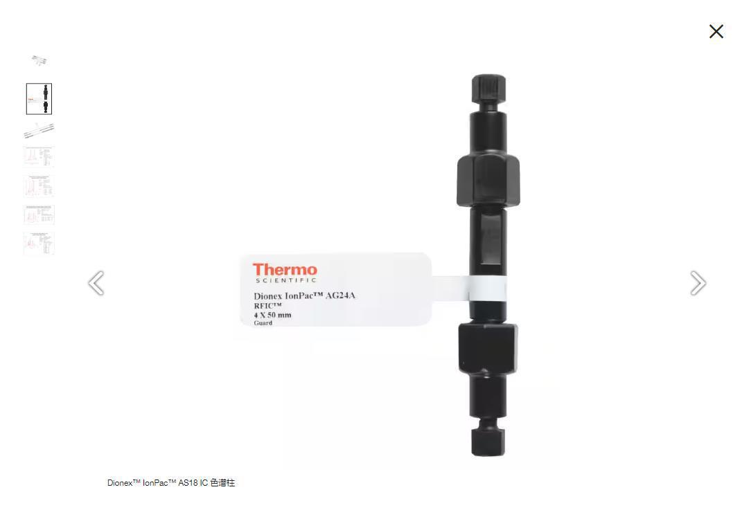 Thermo离子IC色谱柱AS19货号062888保护柱2mm-50mm