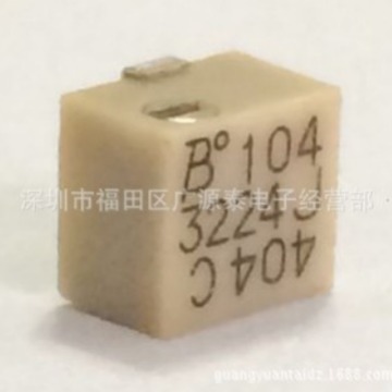 3224J电位器 原装BOURNS 贴片多圈电位器3224J-1-502E 卧式贴片5K