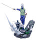 Naruto GK Super Large Knife-drawing Kakashi Statue Scene Naruto Anime Hand-made Ornaments Statue Boxed