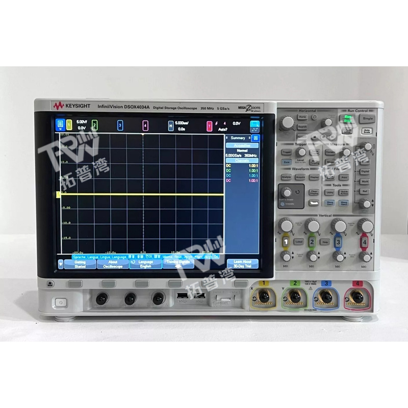 Keysight 是德科技 DSOX4034A 数字存储示波器 350 MHz 4 通道