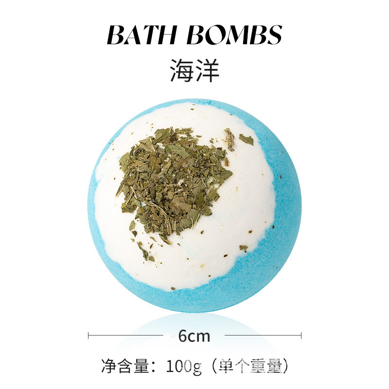 爆炸浴盐球泡泡浴球精油泡澡球浴盐汽炮弹干花泡泡球洗澡盐|undefined