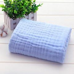 Baby bath towel six-layer absorbent bath mat for boys and girls soft comfortable swaddling wrap wholesale