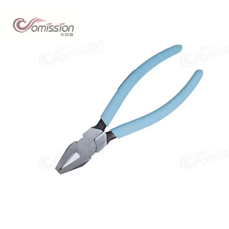 Стеклянные плоскогубцы аппаратные инструменты плоские плоскогубцы с винтом стеклянные плоские рты без зубцов ручной инструмент высокая углеродистая сталь