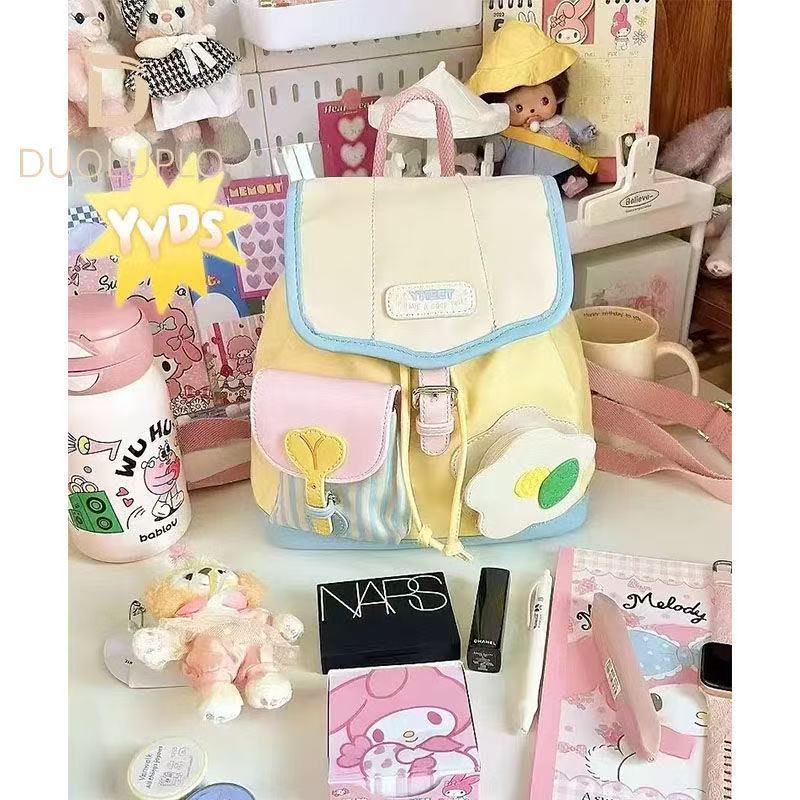 Mini Schoolbag 2025 Summer New Style Cute commuter student fashion backpack Large Capacity travel backpack Application Scenario
