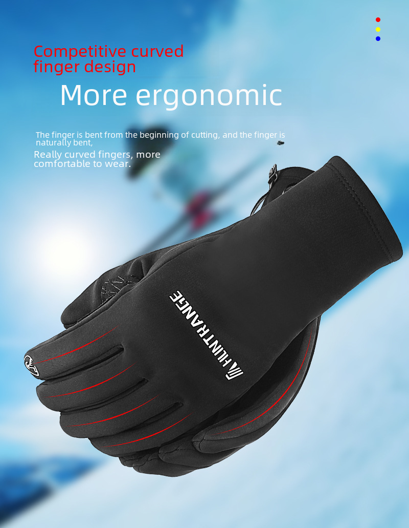 Winter Skihandschuhe Warm Winddicht Wasserdicht Für Damen Und Herren_voghion.com