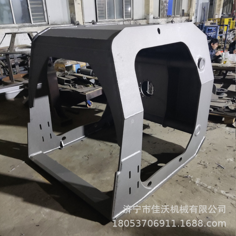 955铲车旋转筛分斗装载机筛分斗管道回填铲车筛分铲斗