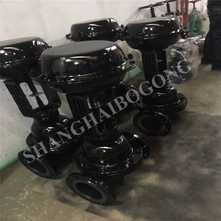 气动衬胶隔膜阀G6K41J-10 法兰隔膜阀 气动隔膜阀