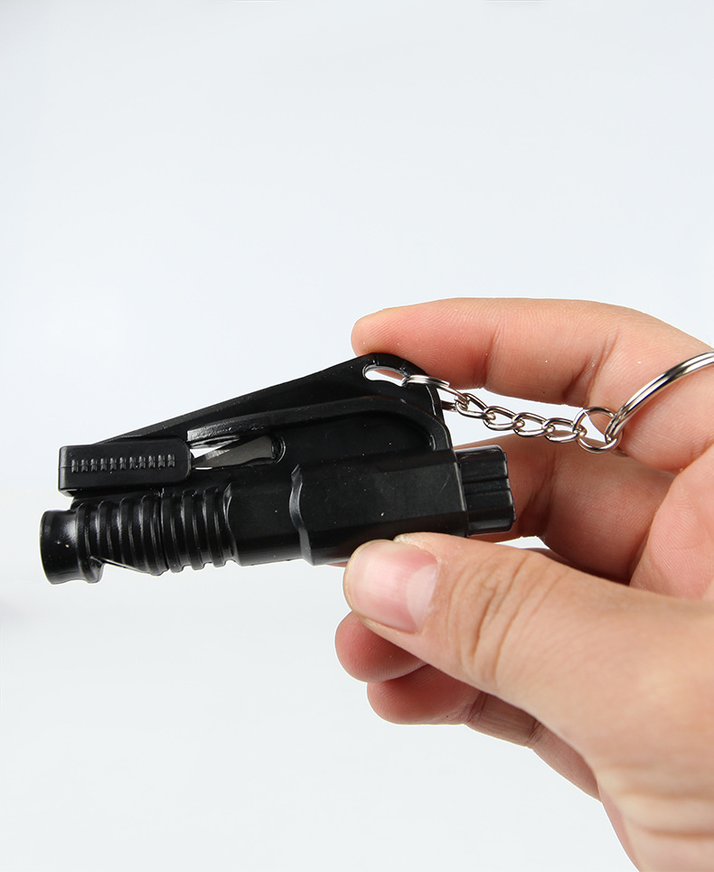 Car Self-Defense Safety Hammer, In-Car Escape Hammer, Multi-Functional Window-Breaking Tool, Cutting Seat Belt, Portable Car Use