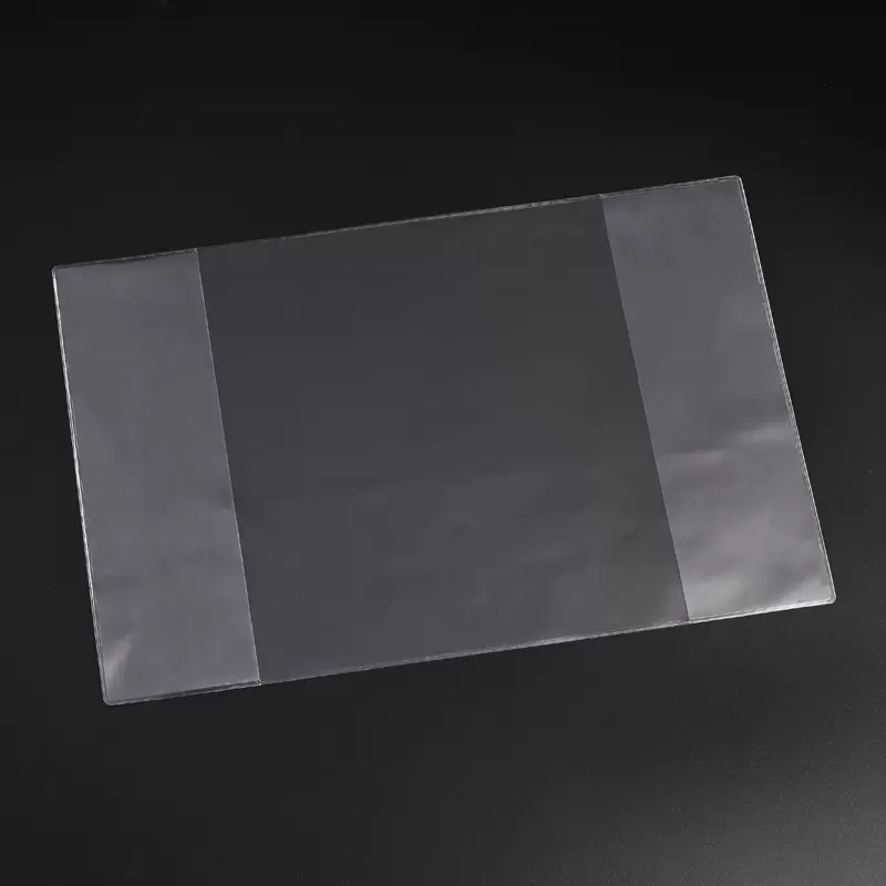 厂家生产pvc透明书套 eva手账本保护套  软膜磨砂超透pvc书衣