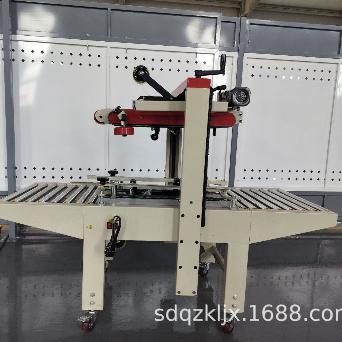 折盖纸箱封箱机 全自动折盖封箱机 青州封箱设备