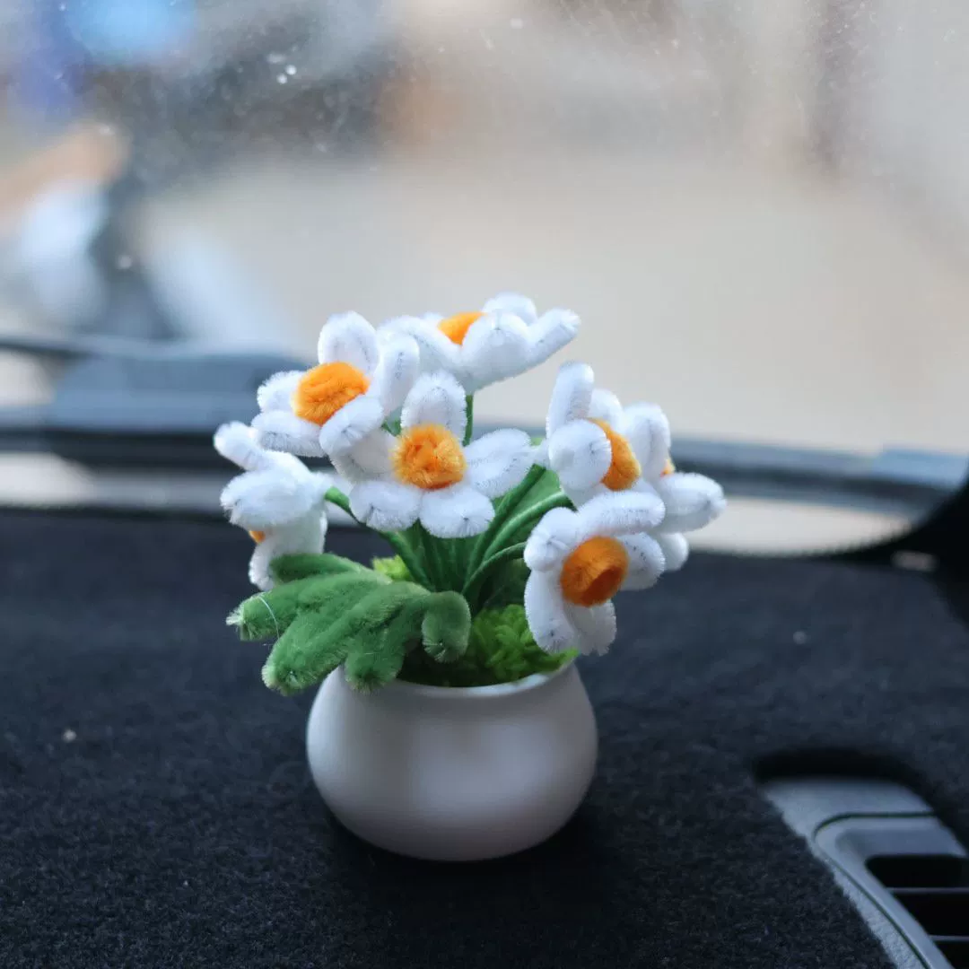 [Готовый продукт] Симпатичные маленькие горшечные автомобильные столы украшают подарки на день учителя