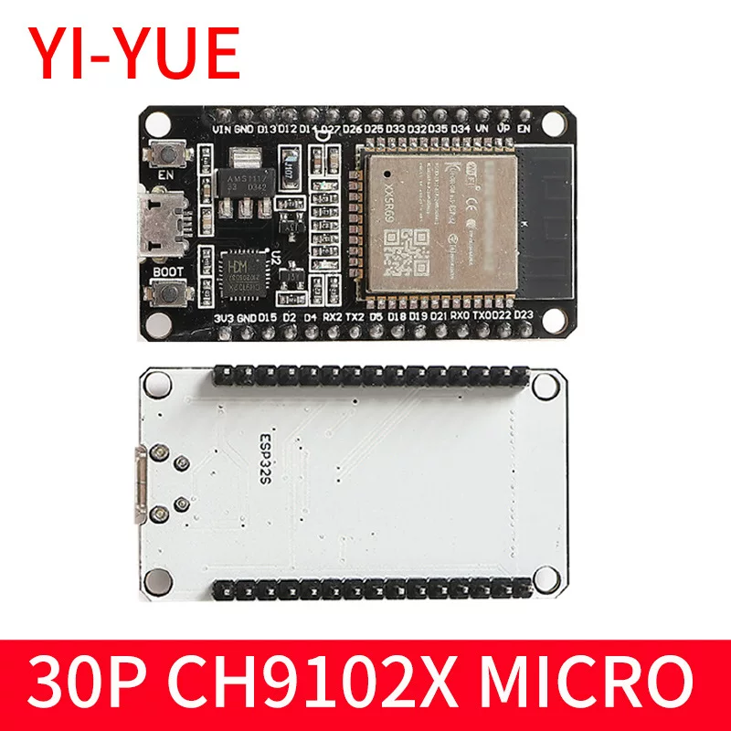 ESP-32 30P CH9102X MICRO driver development board WIFI+Bluetooth 2-in-1 dual-core ESP32 core