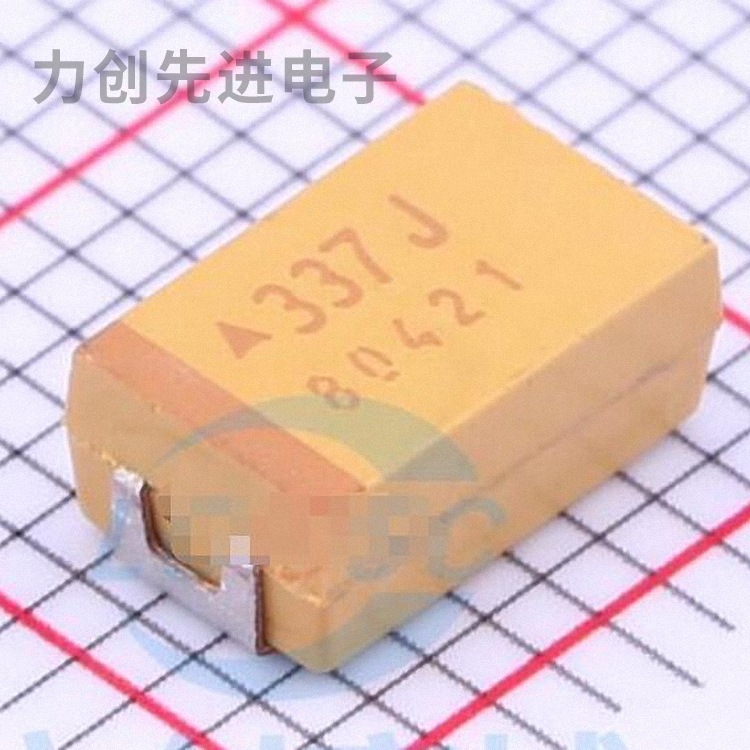 TAJD337M006RNJ 参数 330uF(337) ±20% 6.3V 钽电容