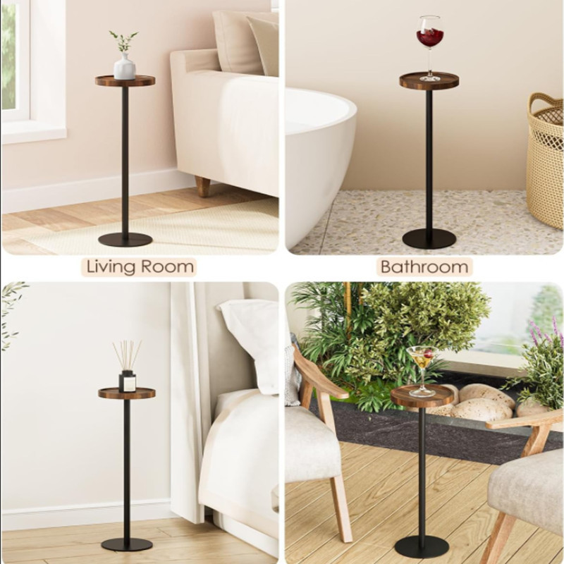 Cross-border small round table small coffee table table next to living room sofa drink table side table living room coffee table drink table 3