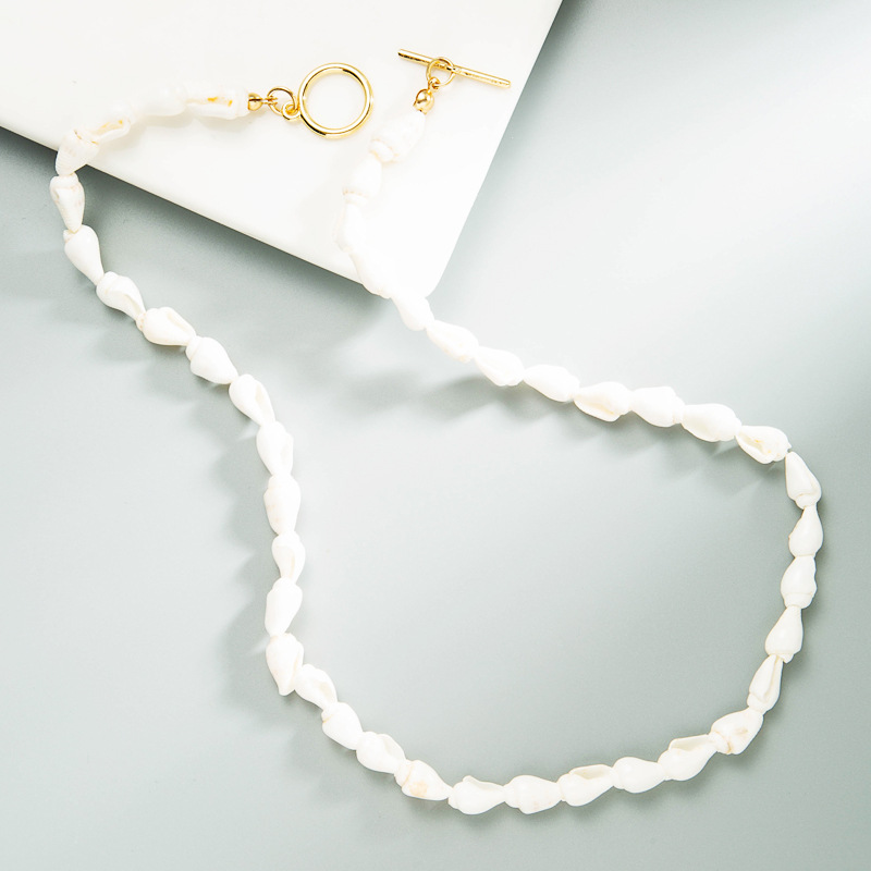 New Fashion Small Conch Shell Chain Necklace display picture 4