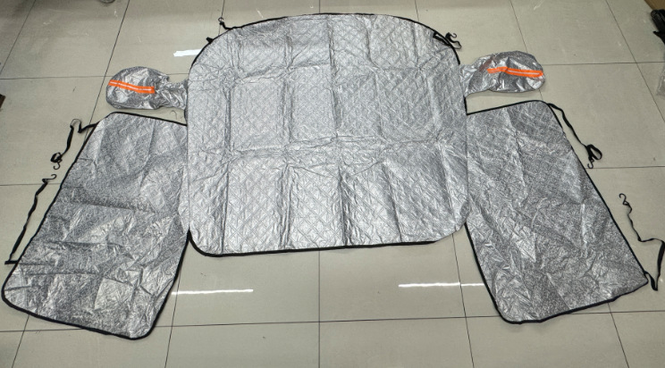 Cubierta de vidrio del parabrisas delantero del coche transfronterizo protector solar protector contra la nieve parabrisas del coche protector contra el sol protector contra la nieve cubierta de la ventana