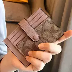 Factory Wholesale One-Piece Small Card Holder Women Minimalist Ultra-Thin Mini Exquisite High-End 2023 New Niche Design