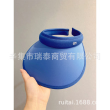 防晒帽女夏大帽檐遮脸遮阳无顶空顶太阳帽防紫外线韩国UV骑行户外